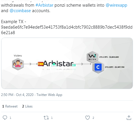 مكتب الادعاء الإسباني يحقق في مخطط هرم تداول البيتكوين المزعوم: 1 مليار دولار من أموال المستثمرين مفقودة مكتب الادعاء الإسباني يحقق في مخطط هرم تداول البيتكوين المزعوم: 1 مليار دولار من أموال المستثمرين مفقودة