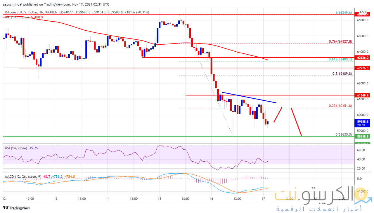 سعر البيتكوين